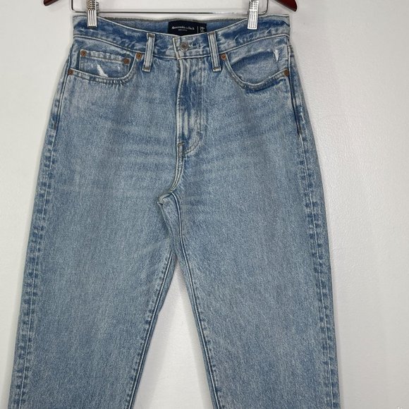 Abercrombie & Fitch 90s Loose Fit High Waist Mom Jeans Size 29 - Picture 7 of 11